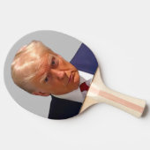 Trump-Tasse Tischtennis Schläger (Seitenansicht)
