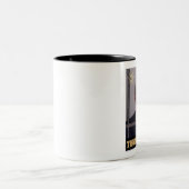 Trump-Tasse - "Trump Tower" Zweifarbige Tasse (Mittel)