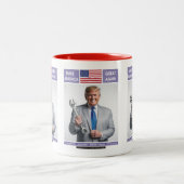 TRUMP-TASSE TRUMP-WAHLKAMPAGNEN TASSE (Mittel)