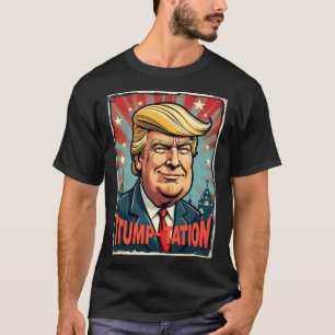 Trump-Tation-Karikatur als Satirebegriff II T-Shirt