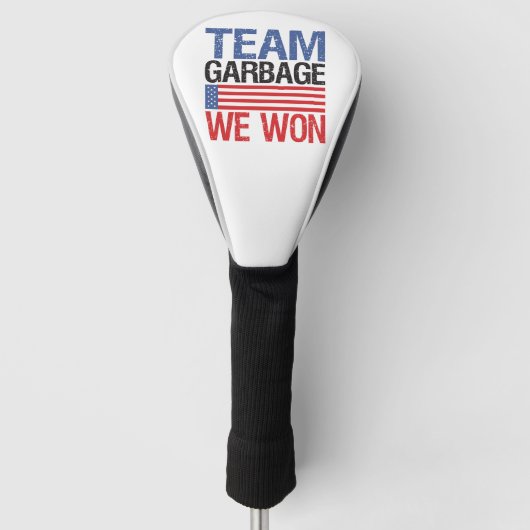 Trump - Team Garbage We Won Golf Headcover (Vorderseite)