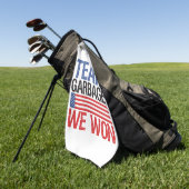 Trump - Team Garbage We Won Golfhandtuch (Gras)
