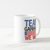 Trump - Team Garbage We Won Kaffeetasse (VorderseiteRechts)