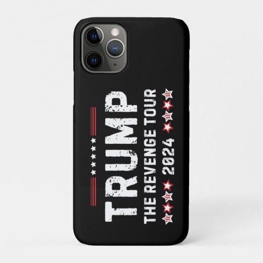Trump The Rache Tour 2024 Präsident Case-Mate iPhone Hülle (Rückseite)