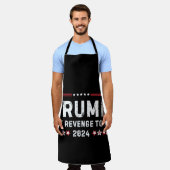 Trump The Rache Tour 2024 Präsident Schürze (Getragen)