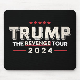Trump The Revenge Tour 2024 Vintage Mousepad