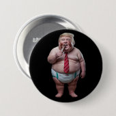 Trump Toddler Button (Vorne & Hinten)