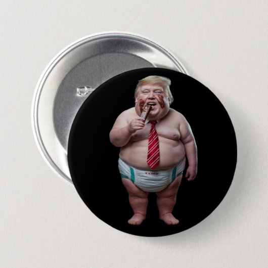 Trump Toddler Button (Vorne & Hinten)