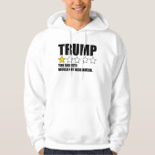 Trump - Too Fascisty Would Not Recommend Hoodie (Vorderseite)