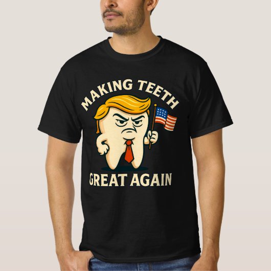 TRUMP TOOTH T-Shirt (Vorderseite)