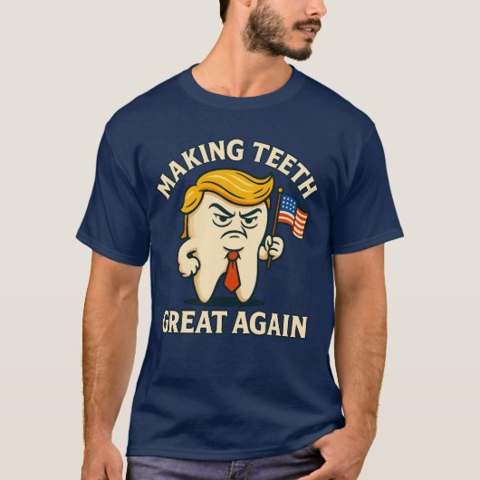 TRUMP TOOTH T-Shirt (Vorderseite)