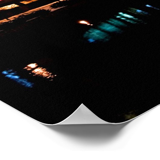 Trump Tower am Fluss Chicago Poster (Ecke)