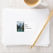 Trump Tower Chicago River Address Label Adressaufkleber (Insitu)