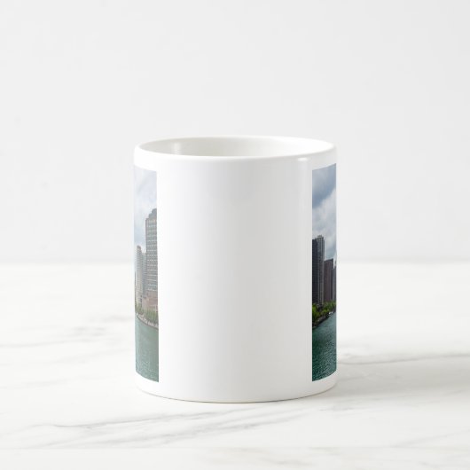 Trump Tower Chicago River Kaffeetasse (Mittel)