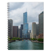 Trump Tower Chicago River Notizblock (Vorderseite)