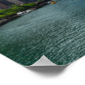 Trump Tower Chicago River Poster (Ecke)