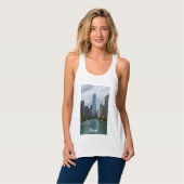 Trump Tower Chicago River Tank Top (Vorderseite Vollansicht)