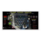 Trump Tower Hexagram Poster (Vorderseite)