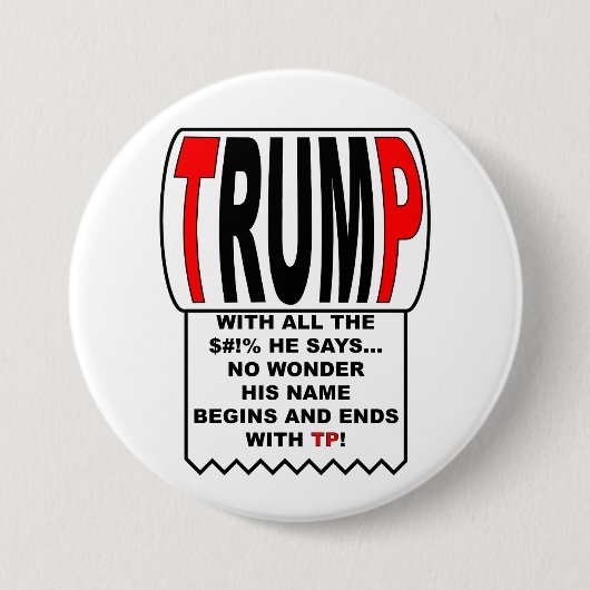 Trump TP! Button (Vorderseite)