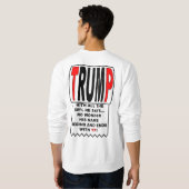 Trump TP! Sweatshirt (Schwarz voll)