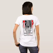 Trump TP! T-Shirt (Schwarz voll)