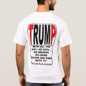 Trump TP! T-Shirt (Rückseite)