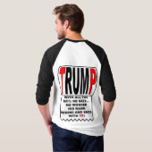 Trump TP! T-Shirt (Schwarz voll)