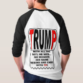 Trump TP! T-Shirt (Rückseite)