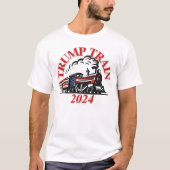 Trump Train 2024 T - Shirt (Vorderseite)