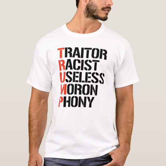 Trump Traitor T-Shirt (Vorderseite)