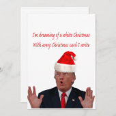 Trump träumt von einem weißen Weihnachten (Vorne/Hinten)
