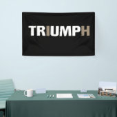 Trump Triumph 47. US-Präsident Banner (Messeveranstaltung)