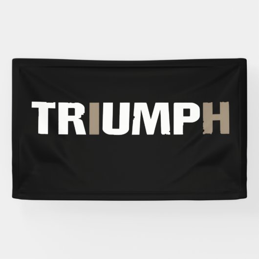 Trump Triumph 47. US-Präsident Banner (Horizontal)