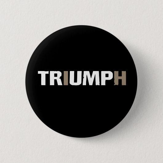 Trump Triumph 47. US-Präsident Button (Vorderseite)