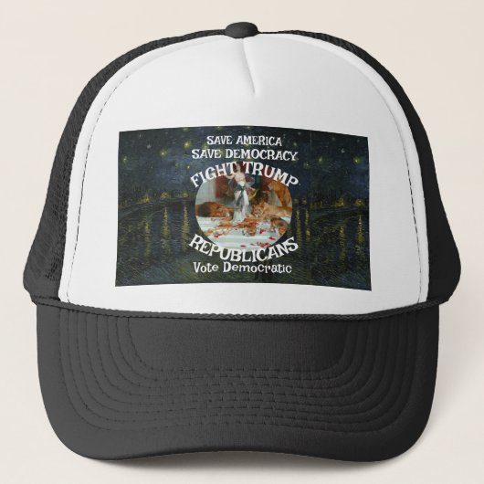 Trump Truckerkappe (Vorderseite)