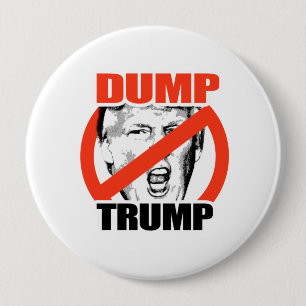 Trump - Trump-Gegner Button