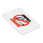 Trump - Trump-Gegner Magnet (Rechte Seite)