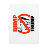 Trump - Trump-Gegner Magnet (Vertikal)