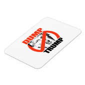 Trump - Trump-Gegner Magnet (Linke Seite)