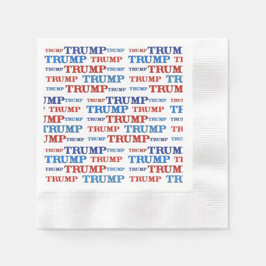 Trump Trump Paper Napkins Serviette (Vorderseite)