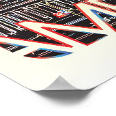 TRUMP Trumpet und Hauptstadt Poster (Ecke)