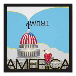 TRUMP Trumpet und Hauptstadt Poster