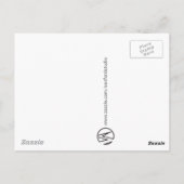 TRUMP Trumpet und Hauptstadt Postkarte (Rückseite)