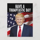 TRUMP TRUMPTASTISCHE POSTKARTE (Vorderseite)
