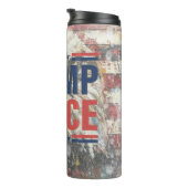 Trump Tumbler: "Trump Vance" Thermosbecher (Nach rechts gedreht)