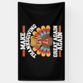 Trump Türkei 2024 wird Erntedank wieder großartig Banner (Vertikal)