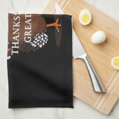 Trump Türkei 2024 wird Erntedank wieder großartig Geschirrtuch (Viertel Falte)