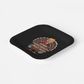 Trump Türkei 2024 wird Erntedank wieder großartig Pappteller (Gewinkelt)