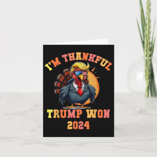Trump Türkei Funny Meme Ich bin dankbar Trump Won  Karte