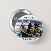 Trump überquert Delaware Button (Vorne & Hinten)